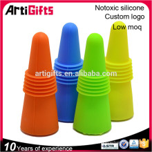 Custom design Outset Silicone Glass Baby Bottle Stopper